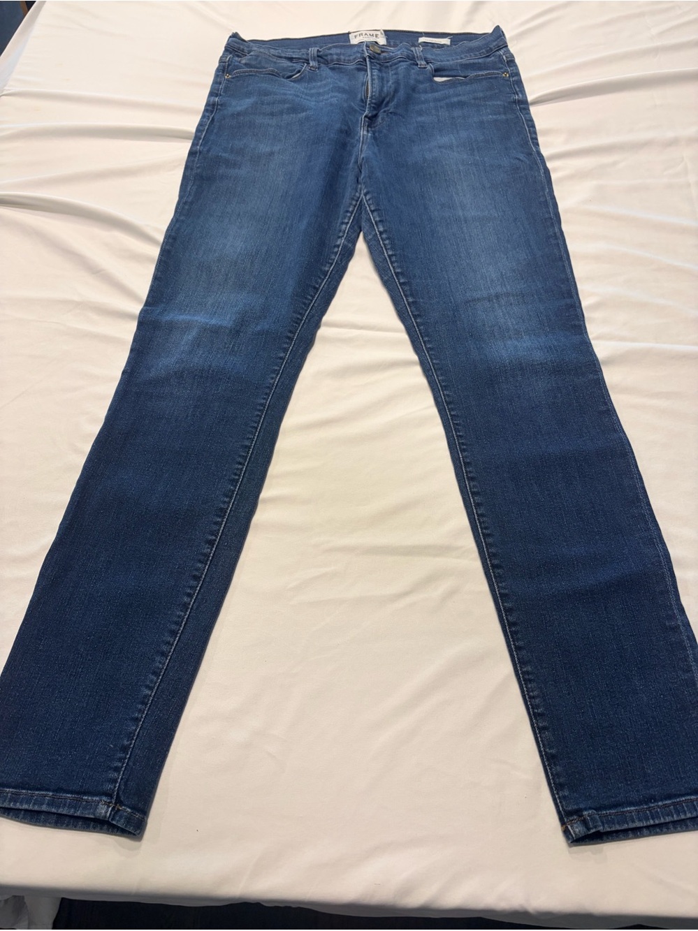 FRAME Denim Le High Skinny Jeans Blue Size 32